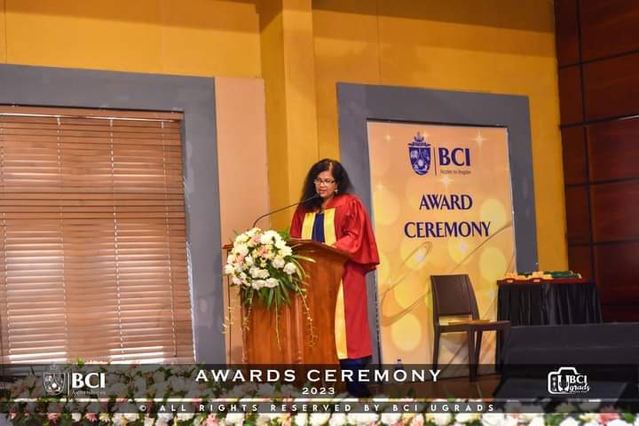 Chief Guest at BCI Campus