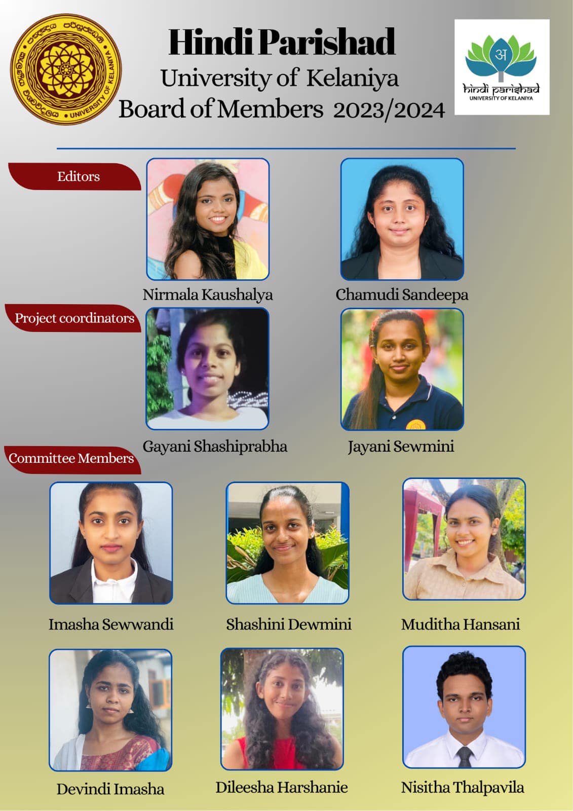Board of members 2023/2024 Image