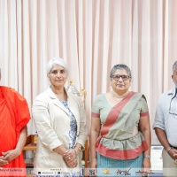 Department of Linguistics Hosts Collaborative Initiative to Digitally Scan Sigiriya Mirror Wall