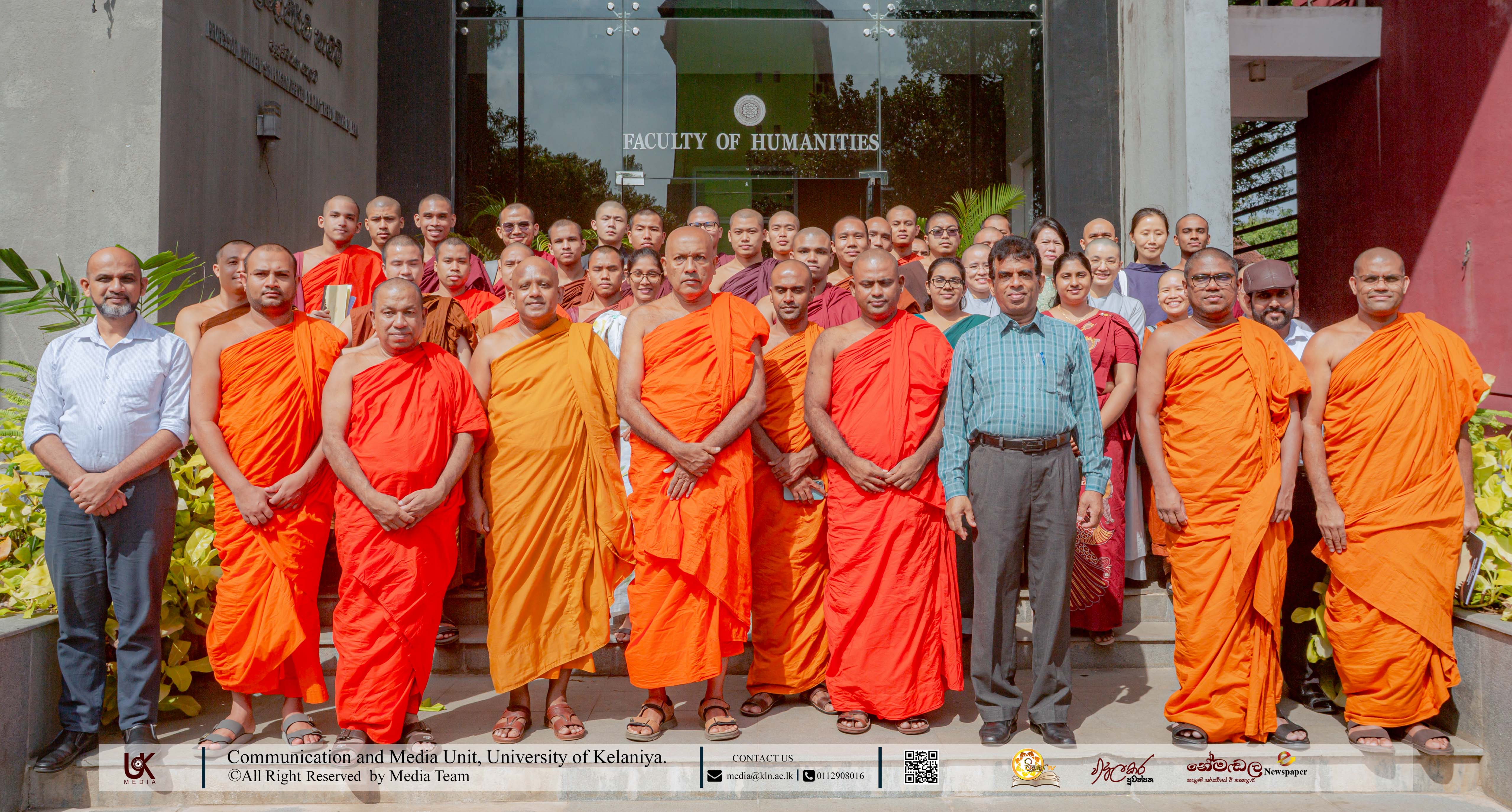 Inauguration Ceremony Welcomes the 35th Batch of International Students for the Diploma in Buddhist Studies KELANIYA, SRI LANKA