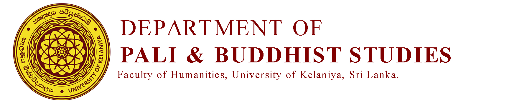 Department of Pali and Buddhist Studies