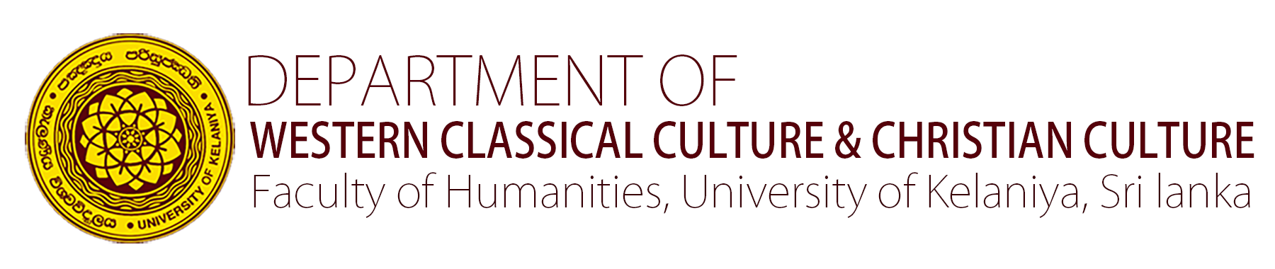 Department of Western Classical Culture & Christian