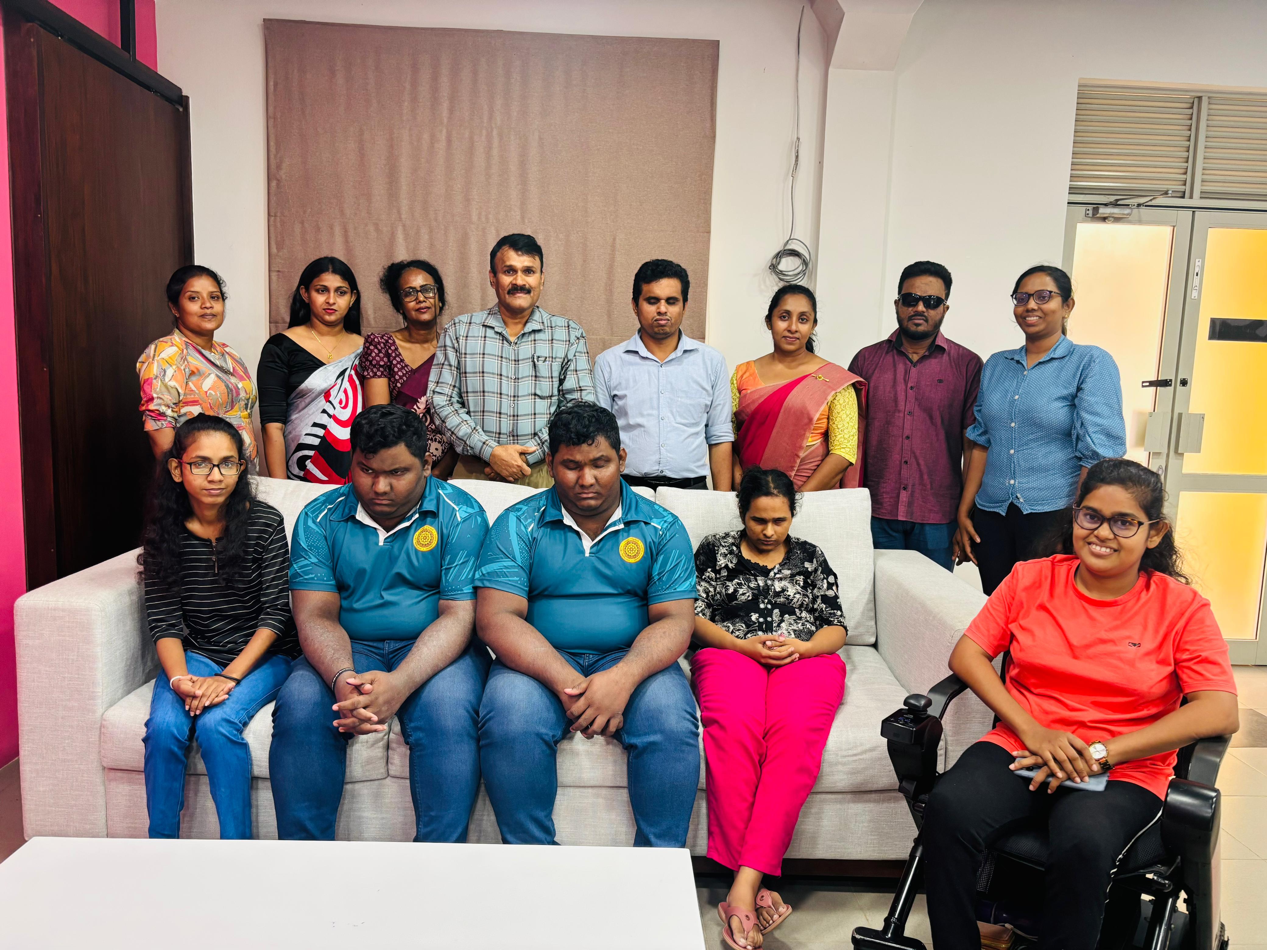 Awareness programme and audiobooks donation programme conducted by Daisy Lanka foundation for visually impaired undergraduates of Social Science and Humanities Faculties