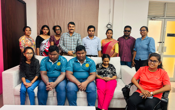 Awareness programme and audiobooks donation programme conducted by Daisy Lanka foundation for visually impaired undergraduates of Social Science and Humanities Faculties